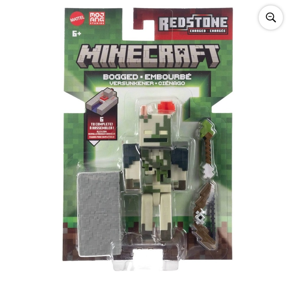 Mattel Minecraft Bogged Figure NWT